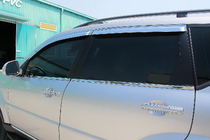 SsangYong Rexton I 2001–2017 Buitenste raamlijstenset (4-delig, RVS) OmsaLine - Italiaans roestvrij staal foto 1