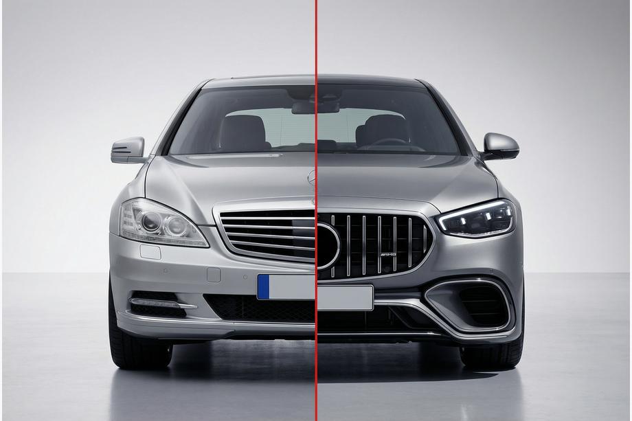 Mercedes S-class W221 2005–2013 Restyling kit naar W223 AMG S63 Image