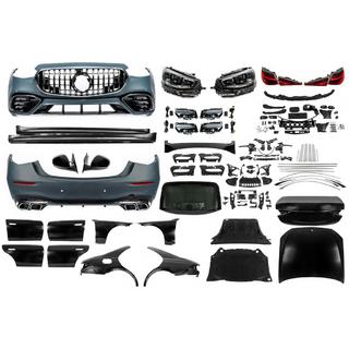 Restyling kit voor W223 AMG S63 (met deurgrepen en inserts) Mercedes S-сlass W221 2005–2013 foto 1