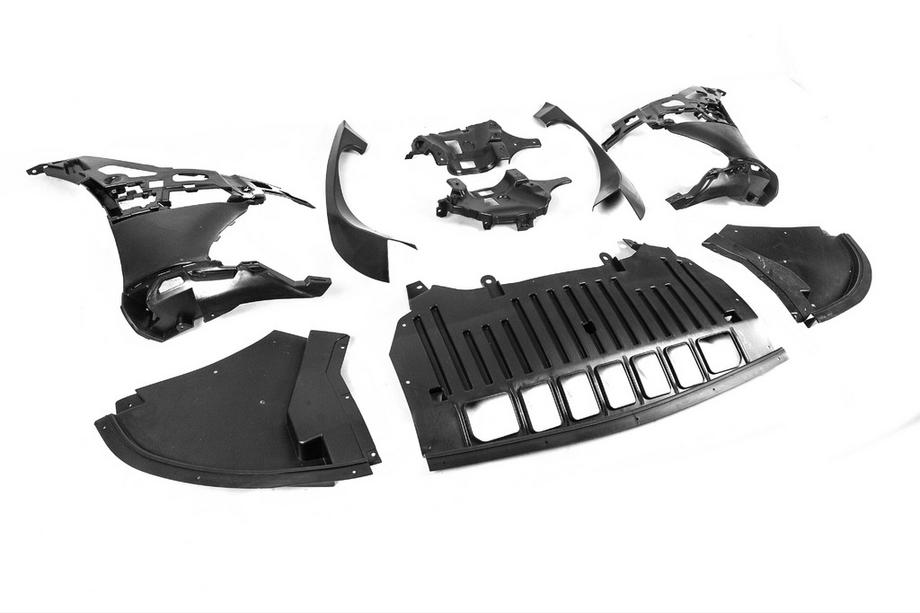 Mercedes S-class W221 2005–2013 Restyling kit voor W223 AMG S63 (met deurgrepen en inserts) Foto 63