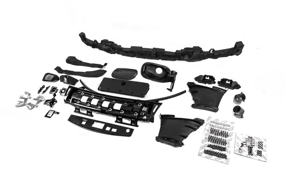 Mercedes S-class W221 2005–2013 Restyling kit voor W223 AMG S63 (met deurgrepen en inserts) Foto 66