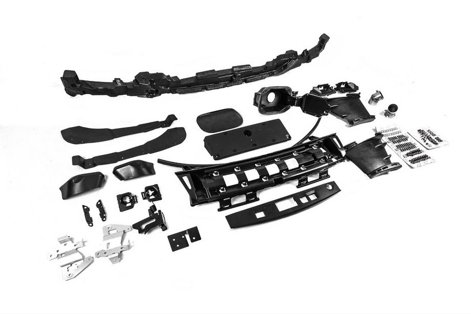 Mercedes S-class W221 2005–2013 Restyling kit voor W223 AMG S63 (met deurgrepen en inserts) Foto 67