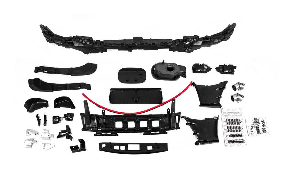 Mercedes S-class W221 2005–2013 Restyling kit voor W223 AMG S63 (met deurgrepen en inserts) Foto 68