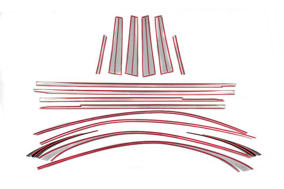 Mercedes S-class W221 2005–2013 Restyling kit voor W223 AMG S63 (met deurgrepen en inserts) Foto 81