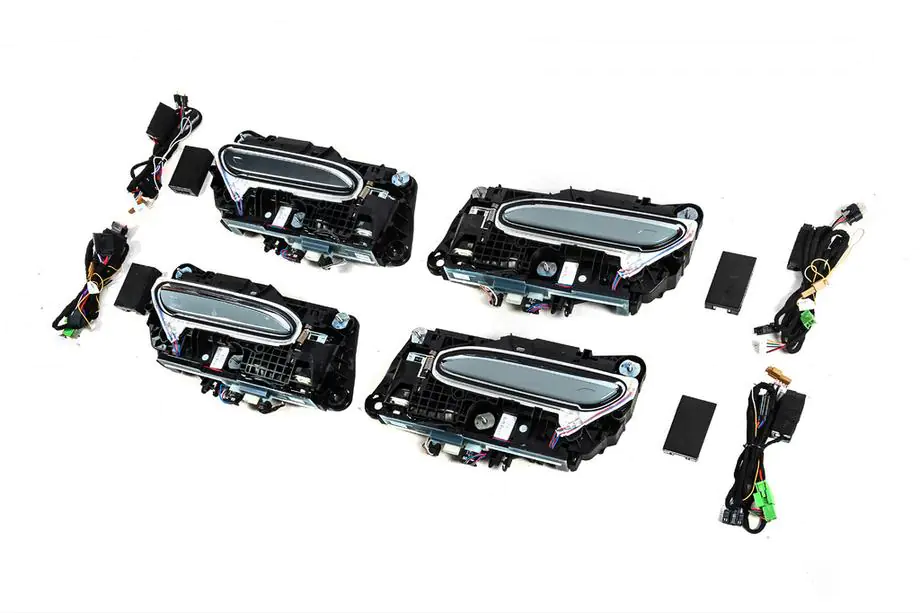 Mercedes S-class W221 2005–2013 Facelift set voor W223 AMG Line (met deurgrepen en inserts) Foto 22