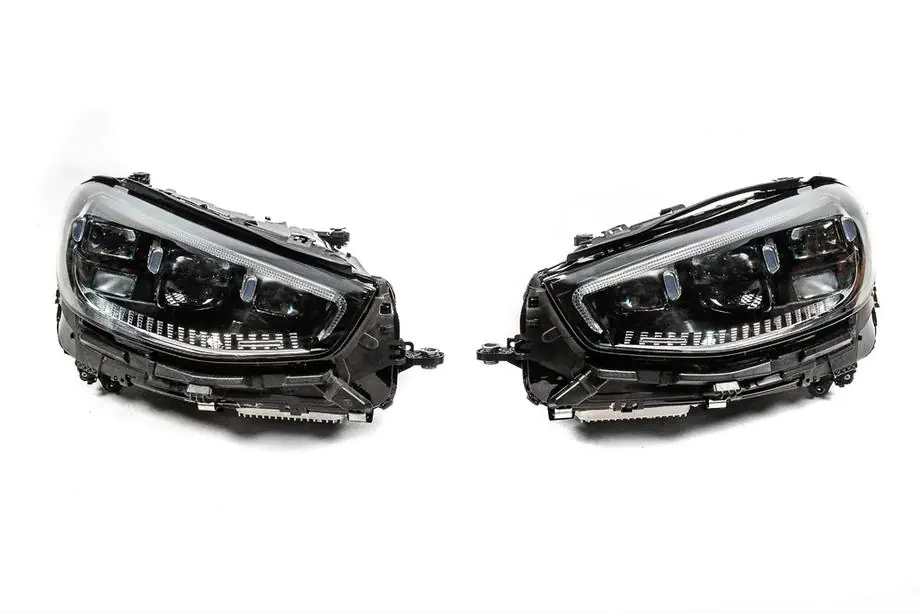 Mercedes S-class W221 2005–2013 Facelift set voor W223 AMG Line (met deurgrepen en inserts) Foto 4