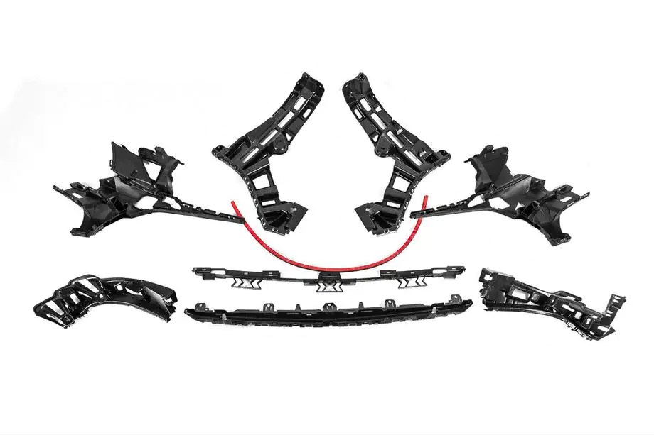 Mercedes S-class W221 2005–2013 Facelift set voor W223 AMG Line (met deurgrepen en inserts) Foto 42