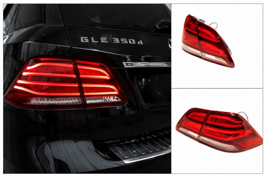 Mercedes GLE/ML-klasse W166 2011–2018 Achterlichten Europa (2 stuks) Image