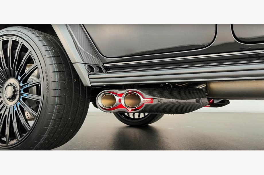 Mercedes G class W465 2025– Uitlaattips BRB Carbon (2 stuks) Foto 3