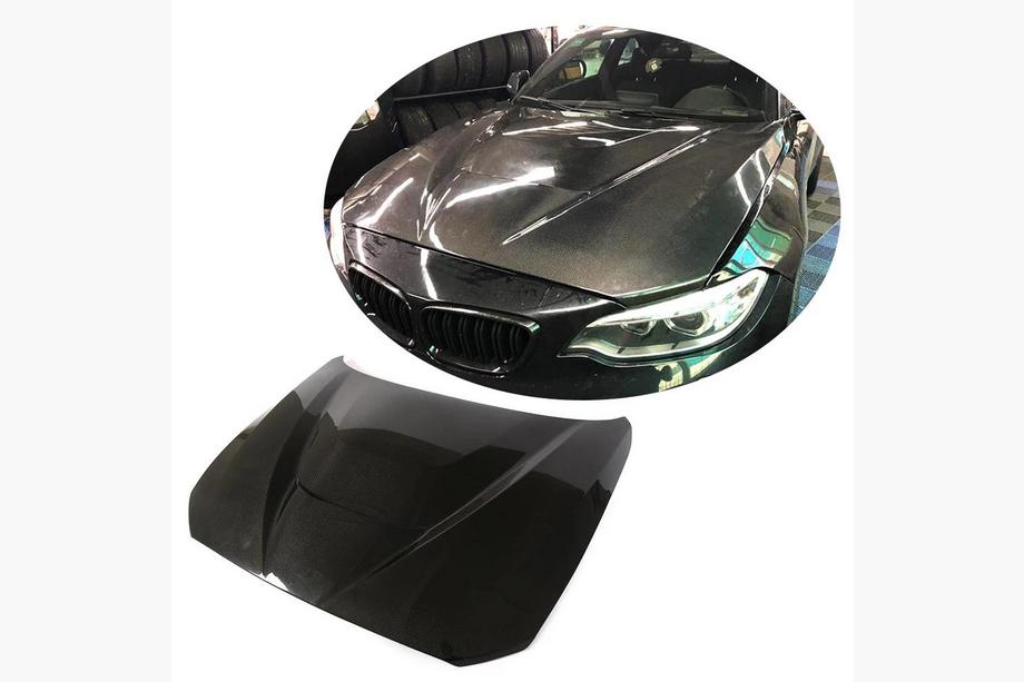 BMW 2-serie F22/F23 2014–2021 Motorkap V1 (Carbon) Image
