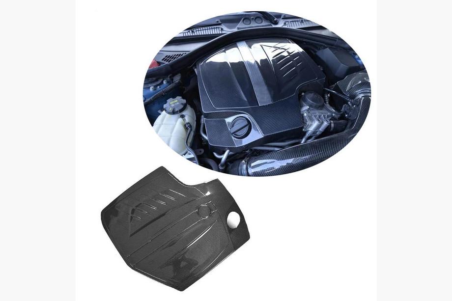 BMW 2-serie F22/F23 2014–2021 Motorafdekking (voor F87 M2/M2 Compertition, carbon) Image