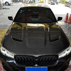 BMW 5 Serie G30/G31 2017–2023 Motorkap (F90-stijl, carbon) foto 2