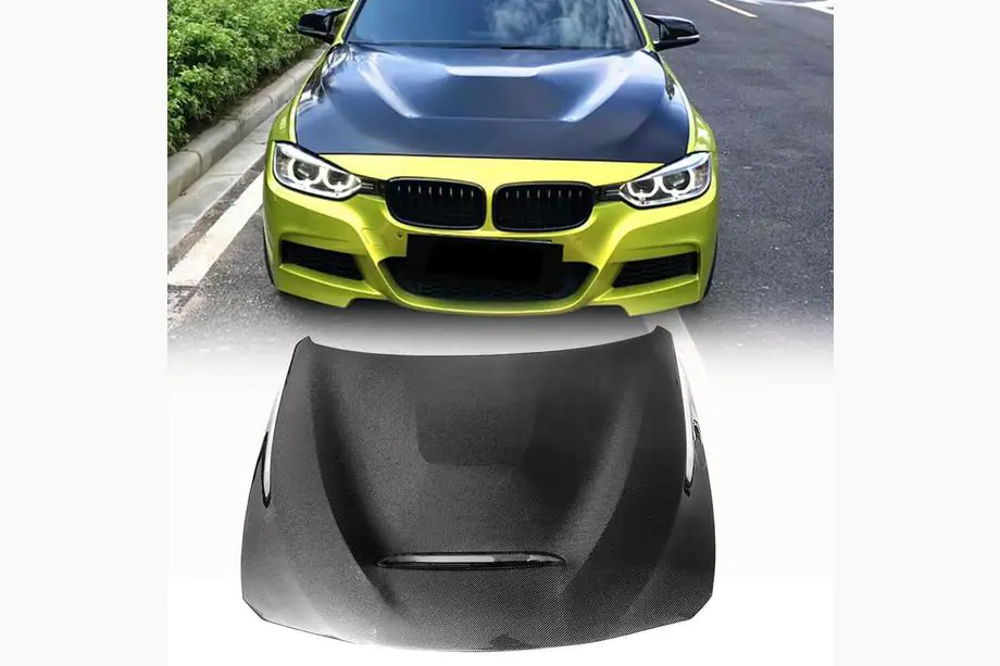BMW 3 Serie F30/F31 2012–2019 Motorkap GTS-Style V1 (voor F30/F31, carbon) Image