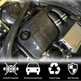 Motordeksel (voor F80, carbon) foto 2
