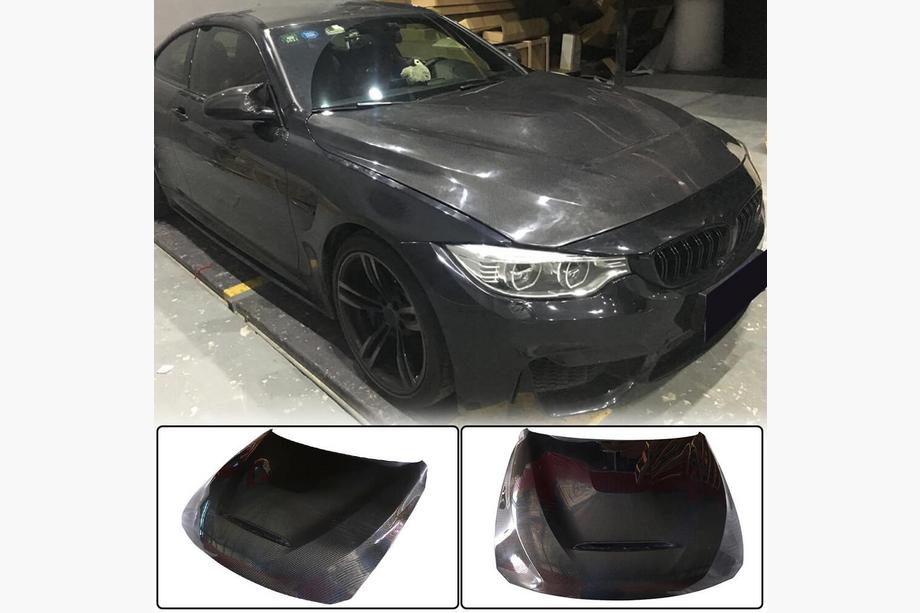 BMW 3 Serie F30/F31 2012–2019 Motorkap GTS-Style V2 (voor F30/F31, carbon) Image