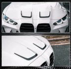 BMW 3 Serie G20/G21 2018– Motorkap covers (voor G80, carbon) foto 5