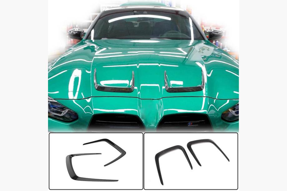 BMW 3 Serie G20/G21 2018– Motorkap covers (voor G80, carbon) Image