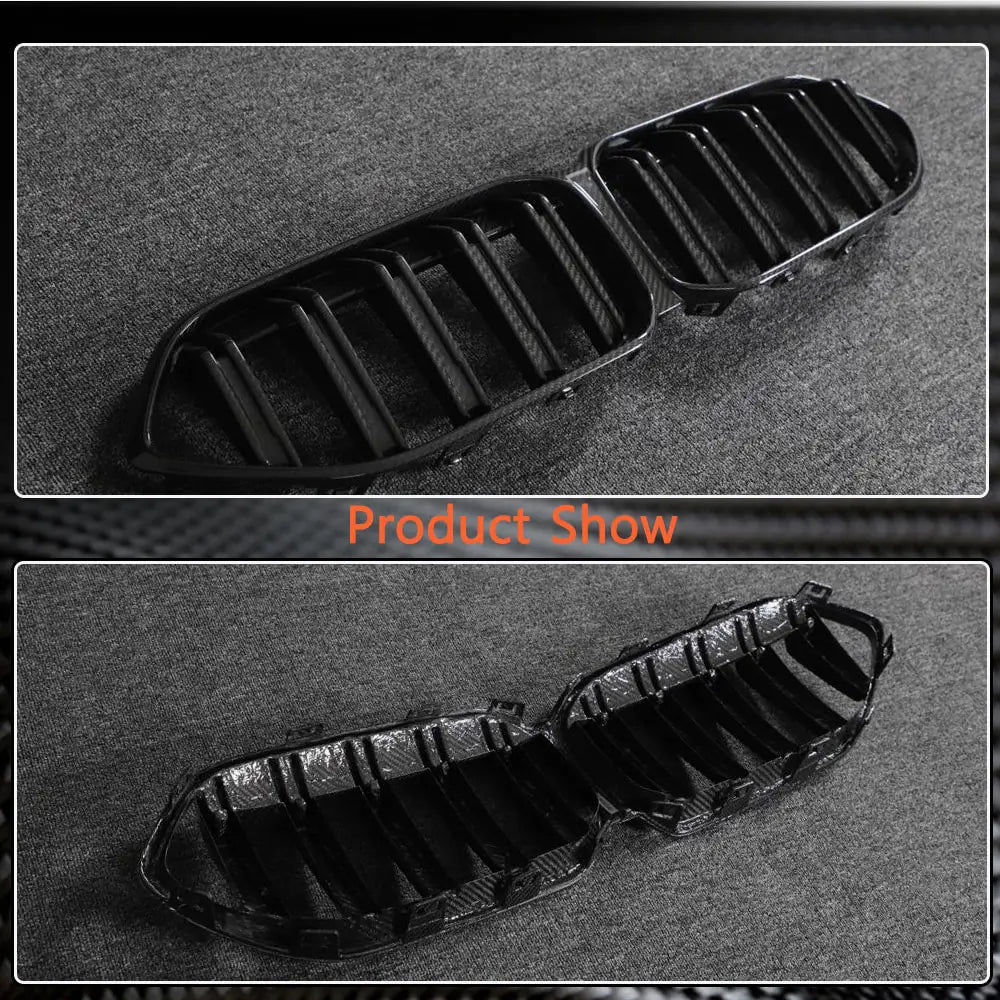 BMW 2 Serie Gran Coupe F44 2020–2024 Niergrille droog carbon foto 5