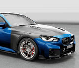 BMW 2 Serie G42 2021– Nierroosters (voor G87, carbon) foto 2