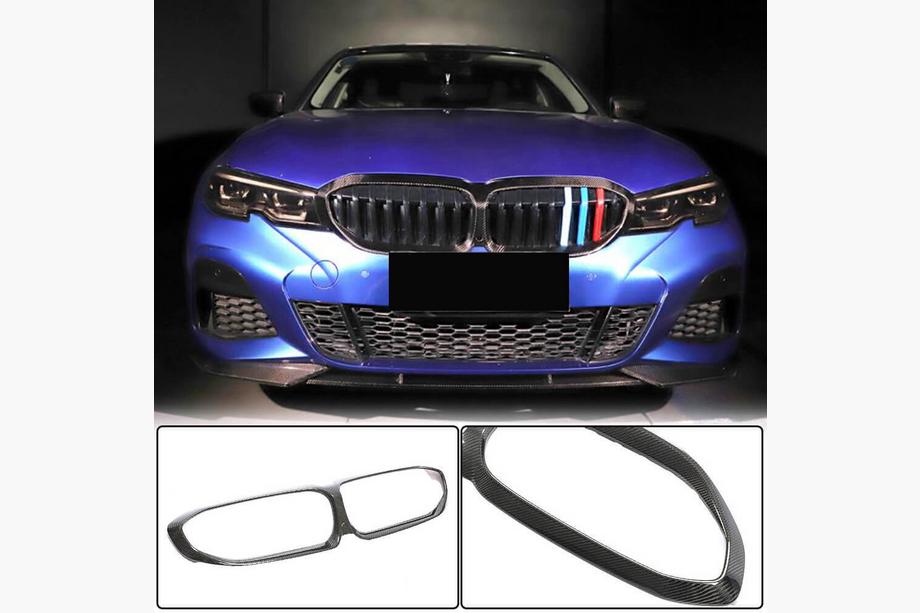 BMW 3 Serie G20/G21 2018– Grillomranding (2018-2022, carbon) Image