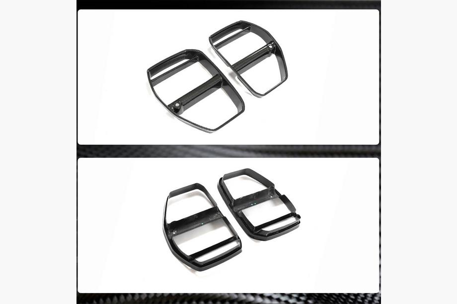BMW 3 Serie G20/G21 2018– Niergrille V3 (voor G80, carbon) Foto 2