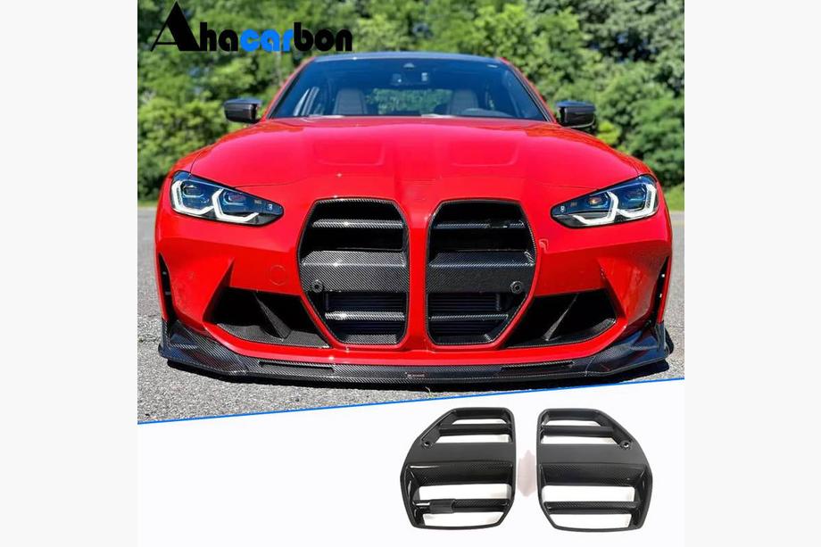 BMW 3 Serie G20/G21 2018– V2 nierroosters (voor G80, carbon) Image