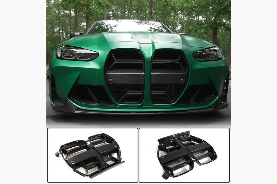 BMW 4-serie G22/23/26 2020– Luchtinlaten V1 (voor G82/G83, carbon) Foto 1
