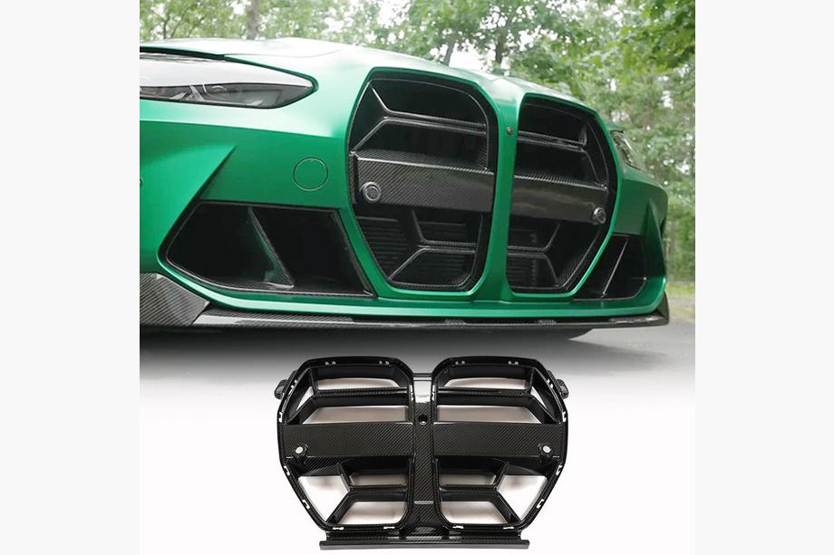 BMW 4-serie G22/23/26 2020– Luchtinlaten V1 (voor G82/G83, carbon) Foto 2