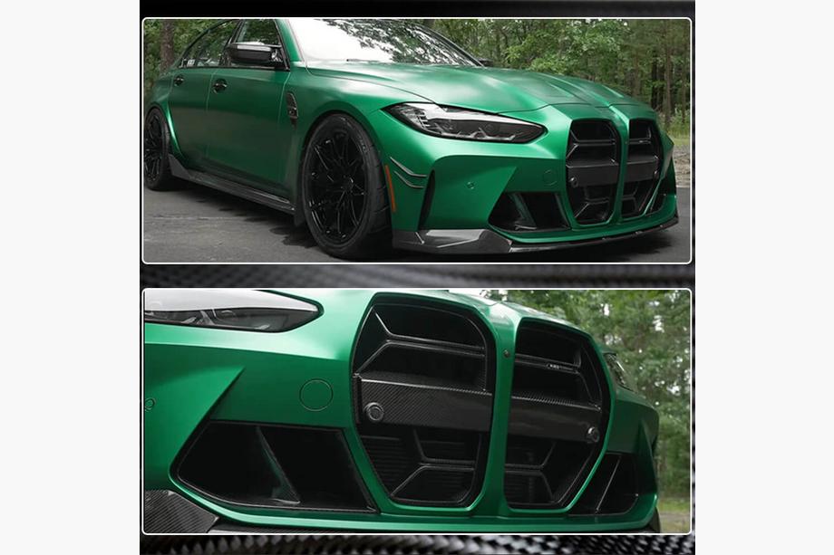 BMW 4-serie G22/23/26 2020– Luchtinlaten V1 (voor G82/G83, carbon) Foto 6