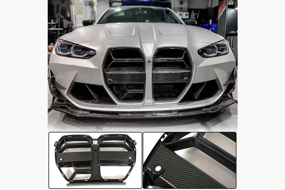 BMW 4-serie G22/23/26 2020– Luchtinlaten V1 (voor G82/G83, carbon) Foto 8