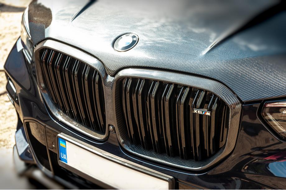 BMW X5 G05 2019–2026 Niergrilles M-Look V1 (2018-2022, carbon) Image