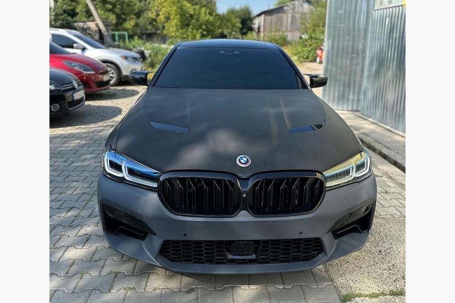 BMW 5 Serie G30/G31 2017–2023 Voorbumper compleet in M5 F90-stijl (voor 2021+) Image