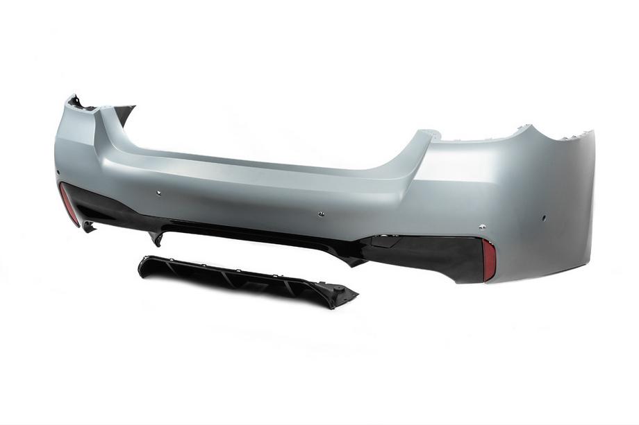 BMW 5 Serie G30/G31 2017–2023 Achterbumper compleet in M5 F90-stijl (voor 2021+) Foto 2