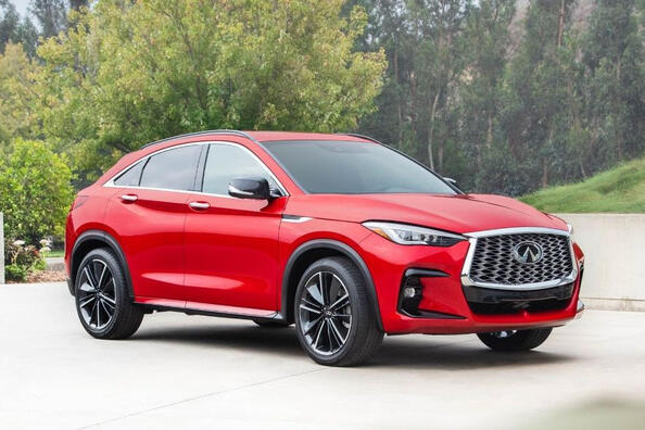 Review van de premium crossover Infiniti QX55