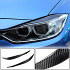 BMW 3 Serie F30/F31 2012–2019 Koplampwimpers V2 (voor F30, carbon) foto 1