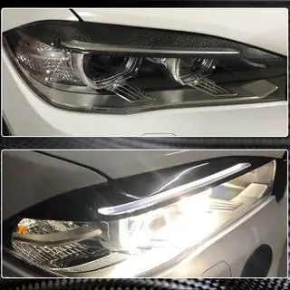 Koplampwimpers V1 (Carbon) BMW X5 F15 2013–2018 foto 3