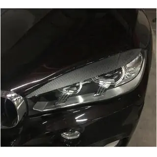 Koplampwimpers V2 (Carbon) BMW X5 F15 2013–2018 foto 4