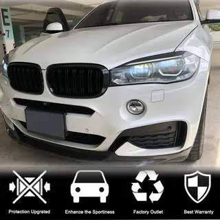 Koplampwimpers Carbon V1 BMW X6 F16 2014–2019 foto 2