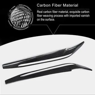 Koplampwimpers Carbon V1 BMW X6 F16 2014–2019 foto 4