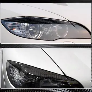 Koplampwimpers (Carbon) BMW X6 E71 2008–2014 foto 4