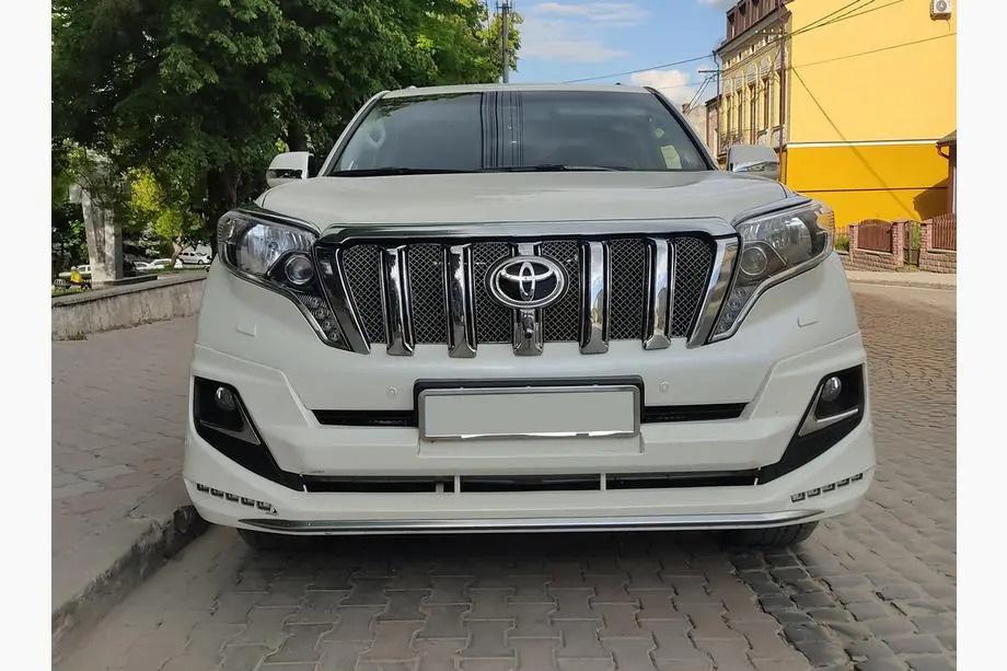 Toyota Land Cruiser Prado 150 2009–2023 Voor- en achterbumper lip spoilers Luxury (2013-2017) Image