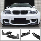 BMW 1 Serie E81/E82/E87/E88 2004–2011 Frontbumper flaps (voor 1M E82, carbon) foto 1