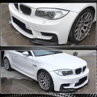 BMW 1 Serie E81/E82/E87/E88 2004–2011 Frontbumper flaps (voor 1M E82, carbon) foto 4