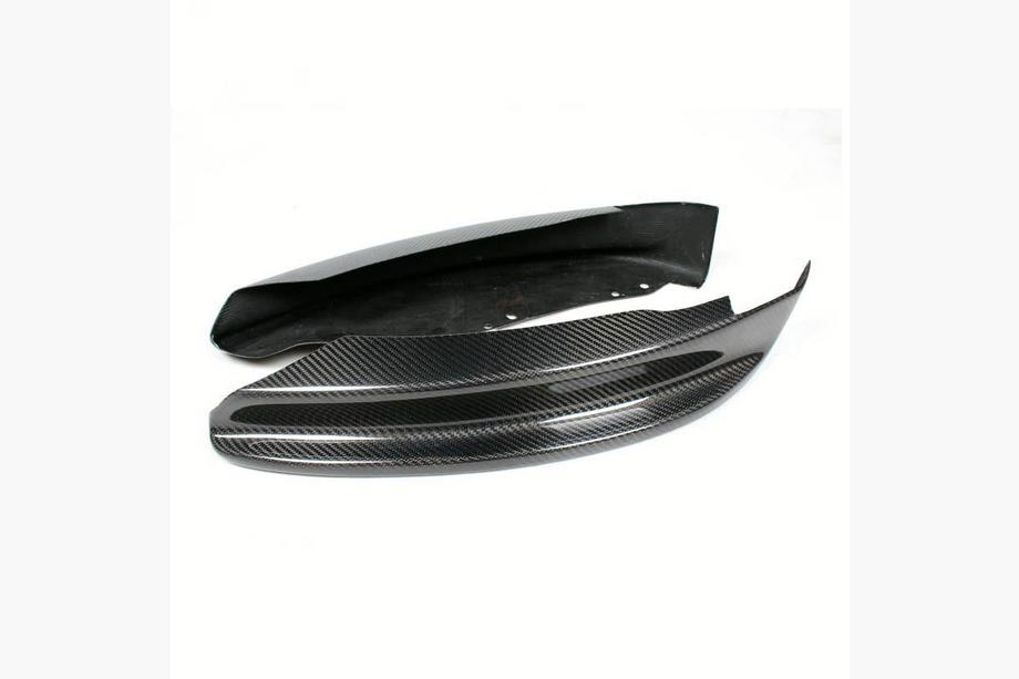 BMW 1 Serie E81/E82/E87/E88 2004–2011 Frontbumper flaps Flap (voor E82/E88 M-Sport, carbon) Foto 4