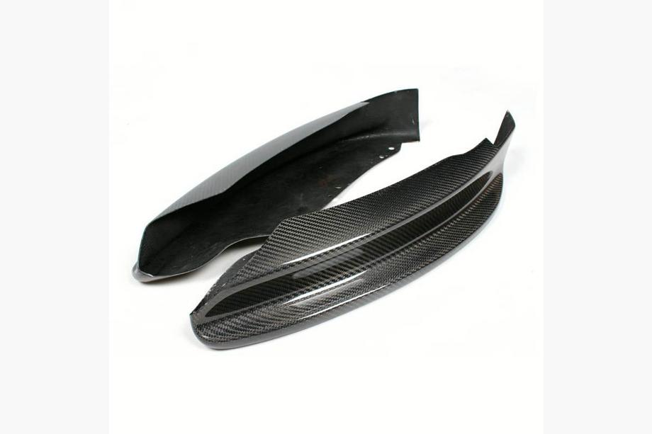 BMW 1 Serie E81/E82/E87/E88 2004–2011 Frontbumper flaps Flap (voor E82/E88 M-Sport, carbon) Foto 5