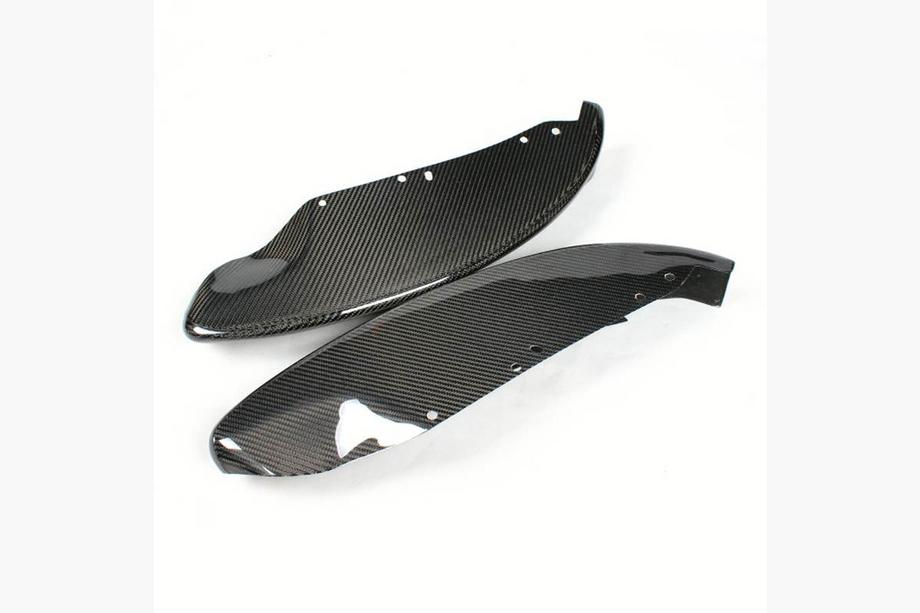 BMW 1 Serie E81/E82/E87/E88 2004–2011 Frontbumper flaps Flap (voor E82/E88 M-Sport, carbon) Foto 6