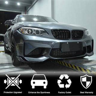 Frontbumper flaps Flap (voor F87 M2/M2C, carbon) BMW 2-serie F22/F23 2014–2021 foto 3