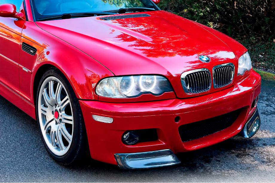 BMW 3 Serie E46 1998–2006 Voorbumper flaps Flap (voor M3, carbon) Image