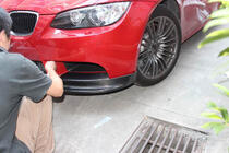 BMW 3-serie E90/E91 2005–2011 Frontbumper flaps Flap (voor E90 2008-2011 Base, carbon) foto 6