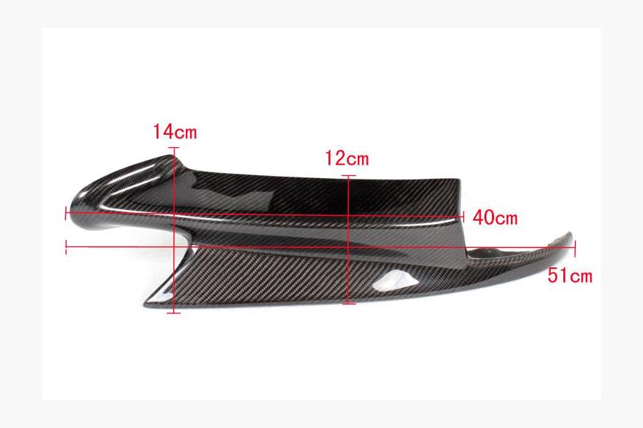 BMW 3-serie E92/E93 2006–2013 Carbon frontbumper flaps (voor M3, carbon) Foto 6